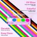 LXZJJM Water Activated Eye Liner Palette Hydra Graphic Eyeliner Makeup Neon Face Paint Colored Retro Hydra Liner Fluorescent UV Face Painting Plate - With Brushes (01 - Fluorescent) - Buy Online on GoSupps.com