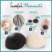 Loofah Moments Konjac Sponge | Natural Vegan Facial Care | Gentle Peeling & Make-Up Remover for Pimples & Blackheads | Plastic-Free Konjac Face Sponge - Buy Online on GoSupps.com