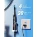 Sonic Electric Toothbrush for Adults - 8 Brush Heads, 40000 VPM, 5 Modes, Rechargeable - Black, Travel Case Included - Buy Online on GoSupps.com