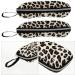 Milists 2-Pack Leopard Leather Sunglasses Case - Portable & Lightweight Unisex Reading Glasses Holder - Buy Online on GoSupps.com
