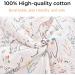 Chilsuessy Baby Sleeping Bag 2.5 tog | 100% Cotton Nursery Bedding | Kids Wearable Blanket for Boys Girls | All Year Round | Happiness Zoo 110cm/3-4 Years - Buy Online on GoSupps.com