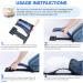 Moocoo Multi-Level Back Stretcher for Lower Back Pain Relief - Lumbar Support Spine Board for Herniated Disc, Sciatica, Scoliosis - Upper and Lower Back Muscle Pain Relief - Buy Online on GoSupps.com