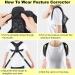 Posture Corrector for Men & Women | Adjustable Back Brace & Support Belt for Neck Back & Shoulder Pain Relief - Buy Online on GoSupps.com