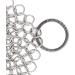 GAINWELL Stainless Steel Chainmail Scrubber Set - 4in Cast Iron Cleaner with Wood Scrub Brushes - Buy Online on GoSupps.com