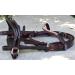 Buy Tysons Breeches Bridle in Rose Gold | Mini Shetty Riding Bridle with Leather Glitter Rhinestones + Reins - International Shipping Available - Buy Online on GoSupps.com
