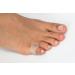 Toe separator (full gel) fixable 1 pair size S