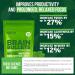160mg L-Theanine + 80mg Caffeine Chews Mint Matcha Flavour Increases Productivity Mental Clarity Alertness | 4 Packs - 16 Servings | Brain Bullet | Energy Gum & Focus Gummy Upgrade 4 Packets - 16 Chews - Buy Online on GoSupps.com