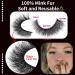 HeyAlice 5D Human Hair Look Cat Eyelashes - 100% Mink Lashes Natural Look False Eyelashes Fluffy 15mm Wispy Eye Lashes Pack - Buy Online on GoSupps.com