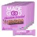 MadeGood Birthday Cake Chocolate Drizzled Granola Bars - gluten-free Granola Bar Snacks - 6 Boxes, 30 Ct