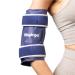 Magic Gel Elbow Ice Pack Wrap - Reusable and Adjustable Arm Sleeve for Cold Compression Pitchers Tennis Players Baseball Players Men Women - Easy to Freeze - Blue