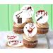 24 x Pre-Cut Bloody Set Edible Stand up Wafer/Rice Paper Cupcake Toppers Halloween Birthday Party Cake Decorations - Buy Online on GoSupps.com
