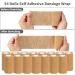 54 Pack Self Adhesive Bandage Wrap - 4" x 5 Yards Cohesive Vet Wrap for Sports Dogs & Pets | Breathable Elastic Self-Adherent Tape - Buy Online on GoSupps.com