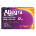 Allegra Adult 12HR Non-Drowsy Antihistamine, 12 Tablets, Fast-acting Allergy Symptom Relief, 60 mg 12 Count (Pack of 1)