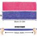 2 Pieces African Net Sponge Long Net Bath Sponge African Exfoliating Shower Body Scrubber Back Scrubber Skin Smoother Stretches to Approximately 63" (Blue&Pink) Pink&Blue - Buy Online on GoSupps.com