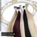 Moresoo Real Hair I Tip Extensions | Natural Black Keratin Bondings | 20 Inch Hot Fusion Hair Extensions for Thin Hair - 40g/50s - Buy Online on GoSupps.com