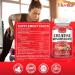 Buy Vegan Creatine Monohydrate Gummies - 3g with Vitamin B12 for Muscle Growth & Recovery - Natural Strawberry Flavor - 90 Chewable Gummies - Buy Online on GoSupps.com