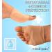 Buy Gel Protection Sleeve for Metatarsal Head Relief - Cushions Foot Pain & Alleviates Bunions - International Shipping Available - Buy Online on GoSupps.com