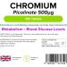 Lindens Chromium 500mcg Picolinate 100 Tablets - Blood Sugar Control | Food Cravings | UK Made - Vegan Friendly | 3+ Months Supply - Buy Online on GoSupps.com