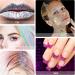 Vegena Body Glitter Gel - 5-Pack Chunky Face & Hair Makeup for Festivals | White Silver Gold Pink Blue - Buy Online on GoSupps.com