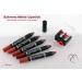  Makki Nudy Brown Makki Extreme Matte Lip Pencil with intense long-lasting velvet finish containing oil-absorbing molecules rice starch and cyclic volatiles fragrance-free - Buy Online on GoSupps.com