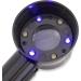 Carson PRO Series MeasureLoupe 11.5x LED and UV Lighted Eye Loupe Magnifier with Reticle Scale | CP-45 MeasureLoupe with Storage Case - Buy Online on GoSupps.com