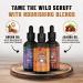 Viking Revolution Beard Oil Conditioner 3 Pack - All Natural Variety Set - Sandalwood, Pine, Cedar, Clary Sage - Moisturizing for Healthy Beard - 1oz (Pack of 3) - Buy Online on GoSupps.com