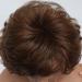 BESTUNG Dark Brown Curly Wavy Ladies Wig with Bangs for Middle-Aged Women - Premium Synthetic Fashion Hair Wig for Women (Dark Brown) - Buy Online on GoSupps.com