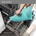 Reopet Silicone Pet Feed Mat - Waterproof Dog & Cat Mat with Elevated Edges | 47 x 30 cm | Teal - Perfect for Mess-Free Feeding - Buy Online on GoSupps.com