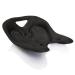 BackJoy Posture Seat Ergonomic Pressure Relief Hip & Pelvic Support To Improve Posture at Home Office Chair Car Seat SitSmart Angel Traction Petite XS - Black