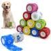 Twirush 12 Rolls Self-adhesive bandage for pets multifunctional tape animal association Hand tear waterproof elastic fixation bandage wrap adhesive association for humans (5cm x4.5 m) A multi-colored