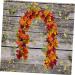 Zerodeko 2 Pcs Simulated Maple Leaf Rattan Pine Cones Hanging Vine Silk Flower - Buy Online on GoSupps.com