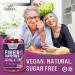 Fiber Gummies for Adults Sugar Free - Prebiotic Fiber Supplement for Digestive Health - Non-GMO Berry Flavor - 120 Gummies - Buy Online on GoSupps.com