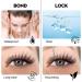 Zanlufly Cluster Lash Bond & Seal - Super Strong Hold DIY Lash Extension Glue | Waterproof Lash Cluster Glue with Mascara Wand - Individual Lashes Glue & Sealant - Buy Online on GoSupps.com