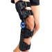 Orthomen Hinged ROM Knee Brace  Post Op Knee Brace for Recovery Stabilization  ACL  MCL and PCL Injury  Adjustable Medical Orthopedic Support Stabilizer After Surgery  Women and Men Hinged Knee Brace 1 Count (Pack of 1)