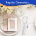 360 Count Clear Plastic Spoons | Extra Strong & Resistant | Disposable Utensils - Buy Online on GoSupps.com