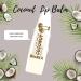 BioRLX Coconut Oil Lip Balm - Natural Hydration with Coconut s Nourishing Properties for Everyday Lip Care (Three Lip Balm) (Coconut 0.12 Ounce (Pack of 3)) - Buy Online on GoSupps.com