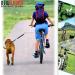 Newurbban Dog Leash - Hands-Free Bike Training Line for Jogging & Cycling - Safe Steel & Black Handle for Outdoor Adventures - Buy Online on GoSupps.com