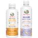 MaryRuth Organics Lion's Mane Liposomal (Coffee Cake) & Hair Growth MAX (Almond Cookie) | Clean Label Project Verified | Vitamins for Cognitive Support Beauty and Overall Health | Vegan Non-GMO