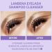 LANBENA Lash & Eyelash Cleanser Kit 100ml | Amino Acid Foam Paraben & Sulfate Free Ideal for Sensitive Skin - International Shipping Available - Buy Online on GoSupps.com