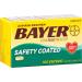 Bayer 325mg Enteric Coated Aspirin 100ct - Pain Reliever for Aspirin Regimen - Buy Online on GoSupps.com