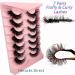 7 Pairs 3D Cat Eye False Eyelashes - Fluffy Volume Curly Faux Mink Reusable Makeup Lashes (TM26) for Stunning Looks - Buy Online on GoSupps.com