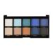 Profusion Cosmetics Mini Artistry 10 Shade Eyeshadow Palette - Sapphires | International Shipping Available - Buy Online on GoSupps.com