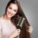 Pro 24K Gold Hair Dryer Brush & Volumizer for Women - 2 in 1 Hot Air Brush and Straightener - Buy Online on GoSupps.com