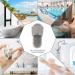 TATBOOMU Shower Foot Scrubber - Soft Silicone Bristles, Non-Slip Suction Cups, Exfoliates & Massages Feet, Improve Circulation - Gray (1PCS) - Buy Online on GoSupps.com