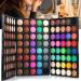120 Colors Eyeshadow Palette Long Lasting Glitter Matte Eye Shadow Applicable Scenes for Eye Makeup Safe to Use 3D Eyes - Buy Online on GoSupps.com