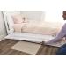 Regalo Hideaway 54-Inch Extra Long Bed Rail Guard  with Reinforced Anchor Safety System 54 Inch White - Buy Online on GoSupps.com