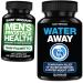 Saint Mingiano Water Away 90 Caps Diuretic Water Pills - with - Men's Prostate Health Supplement - 120 Capsules