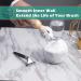 Aisiming Marble Shaving Bowl for Men - White Grey Shave Soap Cup for Rich Foam | Keep Warm for Better Shaving | Easy to Lather Shaving Mug - Perfect Gift - Buy Online on GoSupps.com