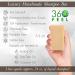 Oatmeal Honey Shampoo Bar Soap - Vegan Growth & Moisture All-in-One Hair Body & Beard Care Handmade TSA-Approved - Buy Online on GoSupps.com
