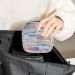 Colorful Feather Period Bag | Sanitary Napkin Storage & Travel Makeup Pouch - Buy Online on GoSupps.com